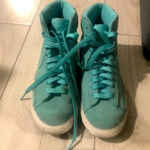 Baby blue Nikes